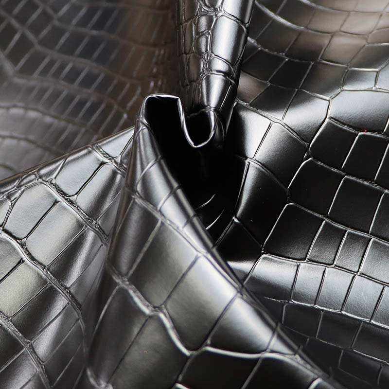 جلد التمساح الاصطناعي المصنوع من جلد PVC لديكور المنزل